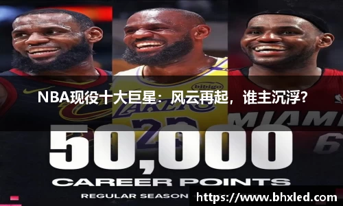 NBA现役十大巨星：风云再起，谁主沉浮？